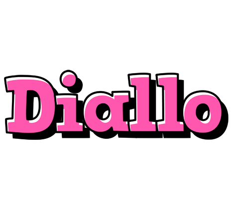 Diallo girlish logo