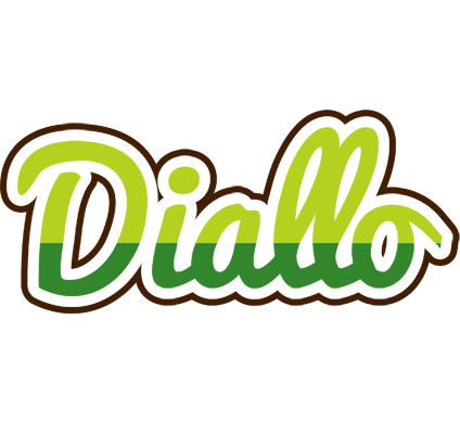 Diallo golfing logo