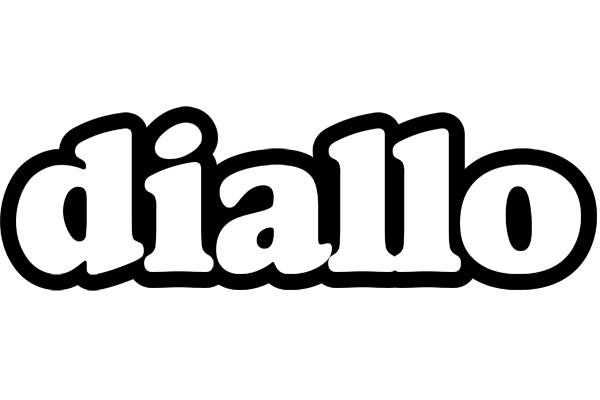 Diallo panda logo