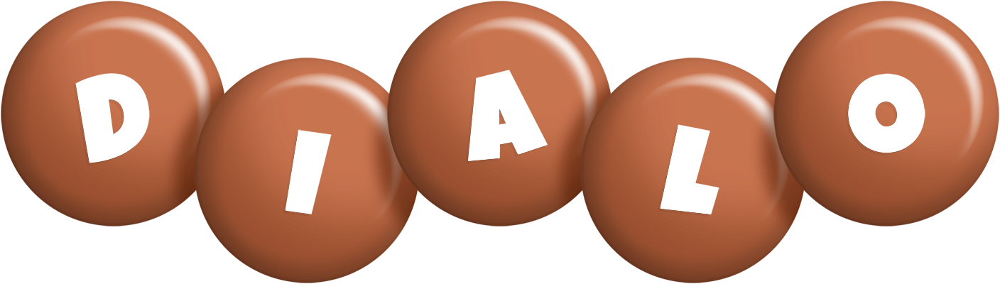 Dialo candy-brown logo