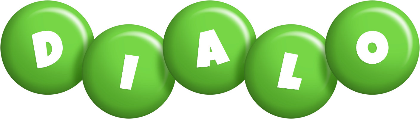 Dialo candy-green logo