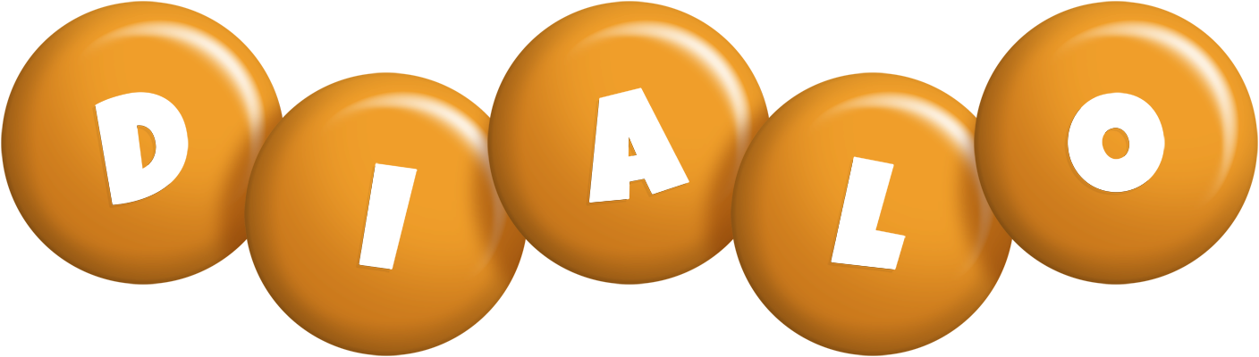 Dialo candy-orange logo