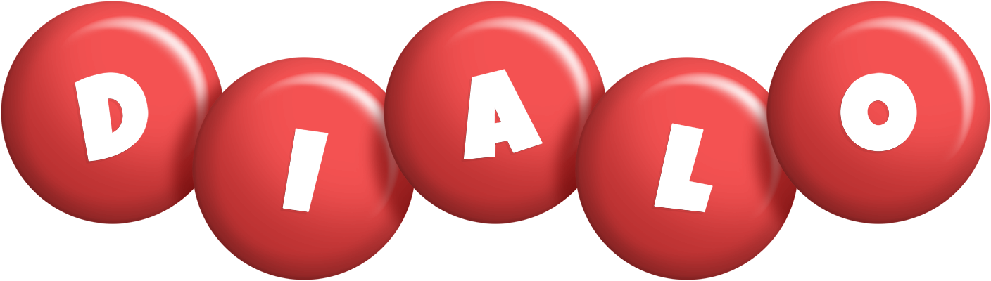 Dialo candy-red logo