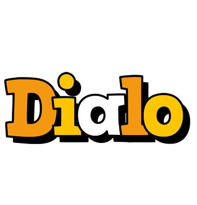 Dialo cartoon logo
