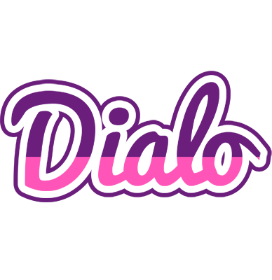 Dialo cheerful logo