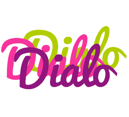 Dialo flowers logo