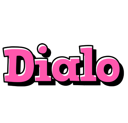 Dialo girlish logo