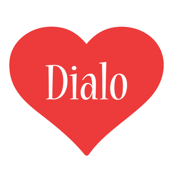 Dialo love logo