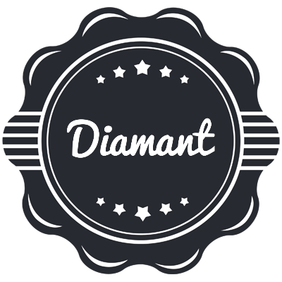 Diamant badge logo