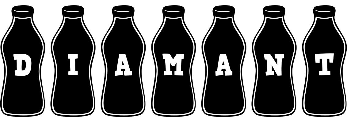 Diamant bottle logo