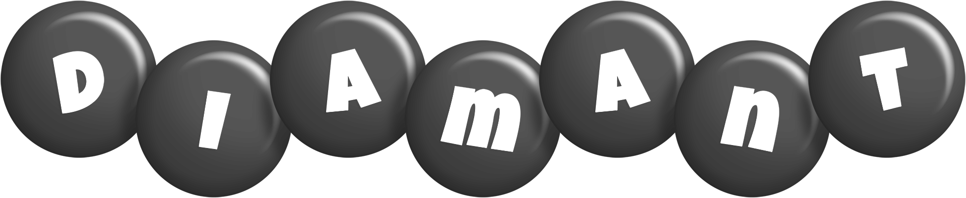 Diamant candy-black logo