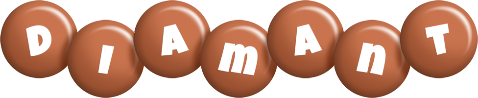 Diamant candy-brown logo