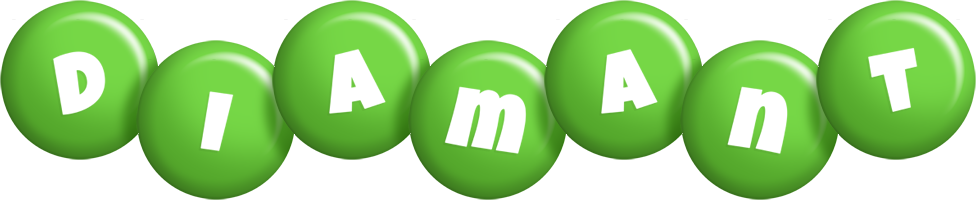 Diamant candy-green logo