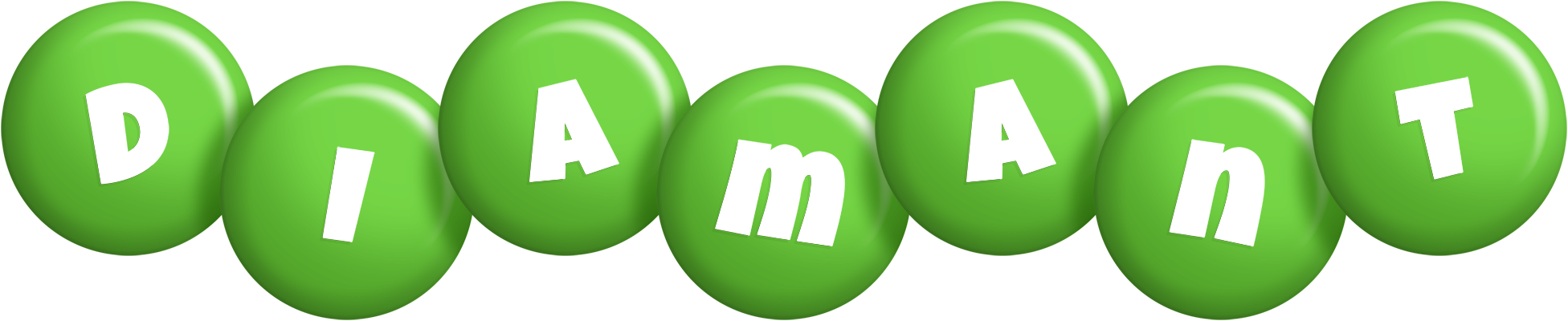Diamant candy-green logo