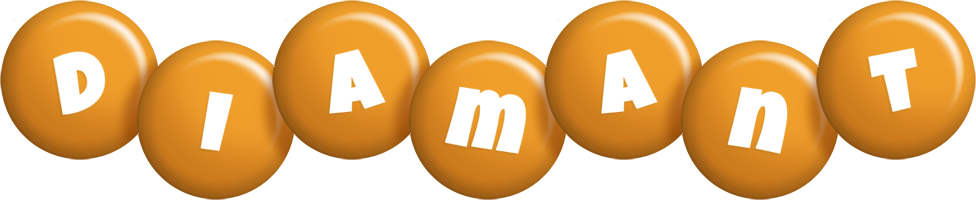 Diamant candy-orange logo