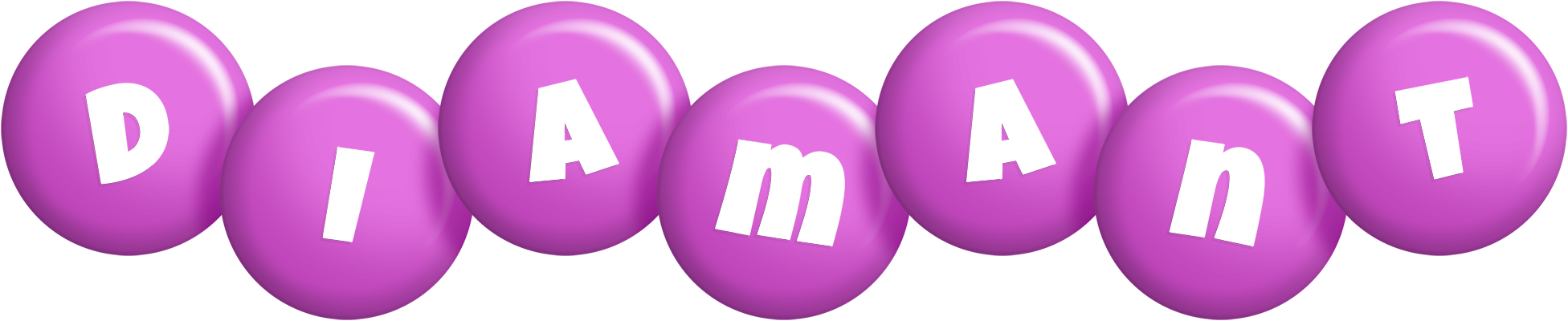 Diamant candy-purple logo