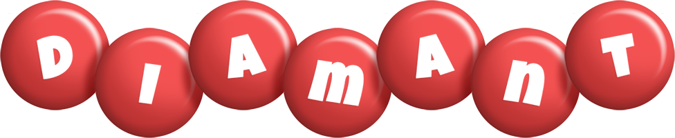 Diamant candy-red logo
