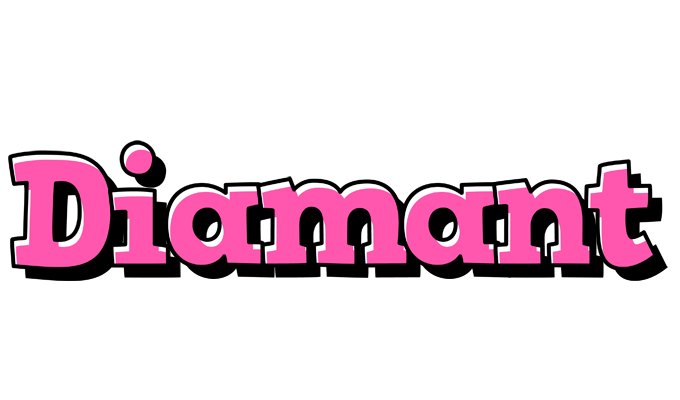 Diamant girlish logo