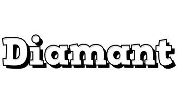 Diamant snowing logo