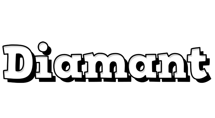 Diamant snowing logo