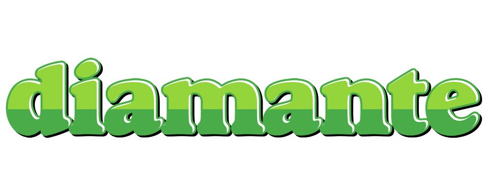 Diamante apple logo