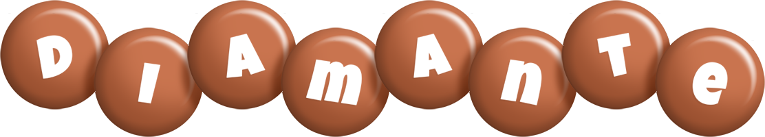 Diamante candy-brown logo