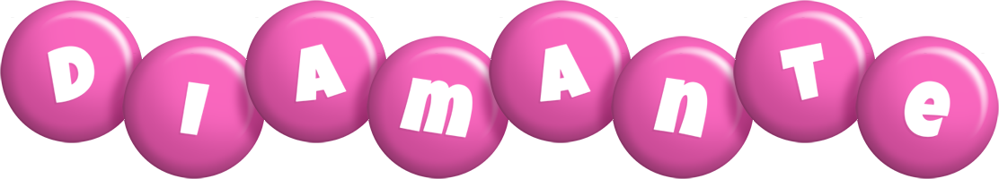 Diamante candy-pink logo