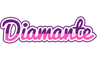Diamante cheerful logo