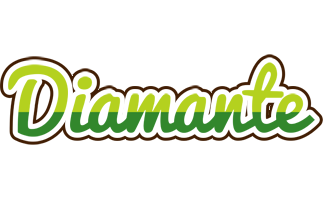 Diamante golfing logo