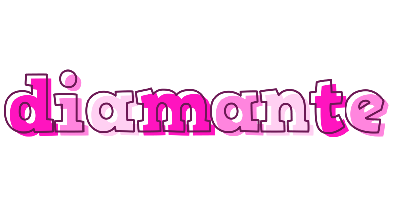 Diamante hello logo