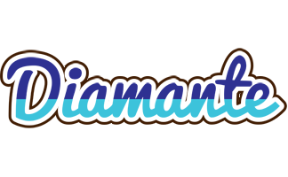 Diamante raining logo
