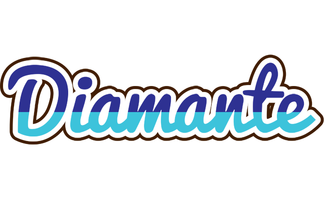 Diamante raining logo