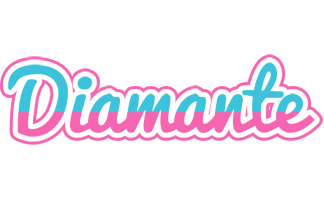 Diamante woman logo