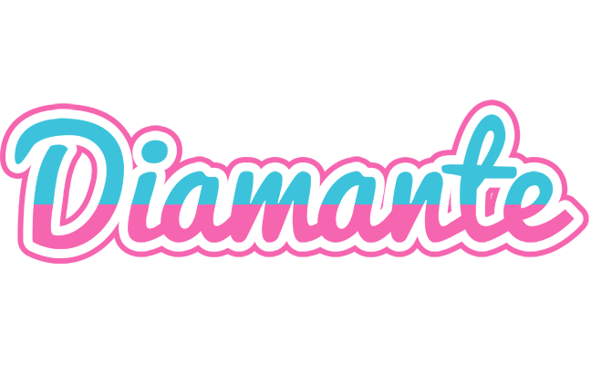 Diamante woman logo