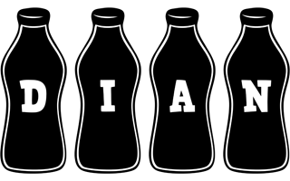 Dian bottle logo