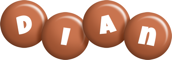 Dian candy-brown logo