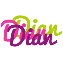 Dian flowers logo