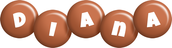 Diana candy-brown logo