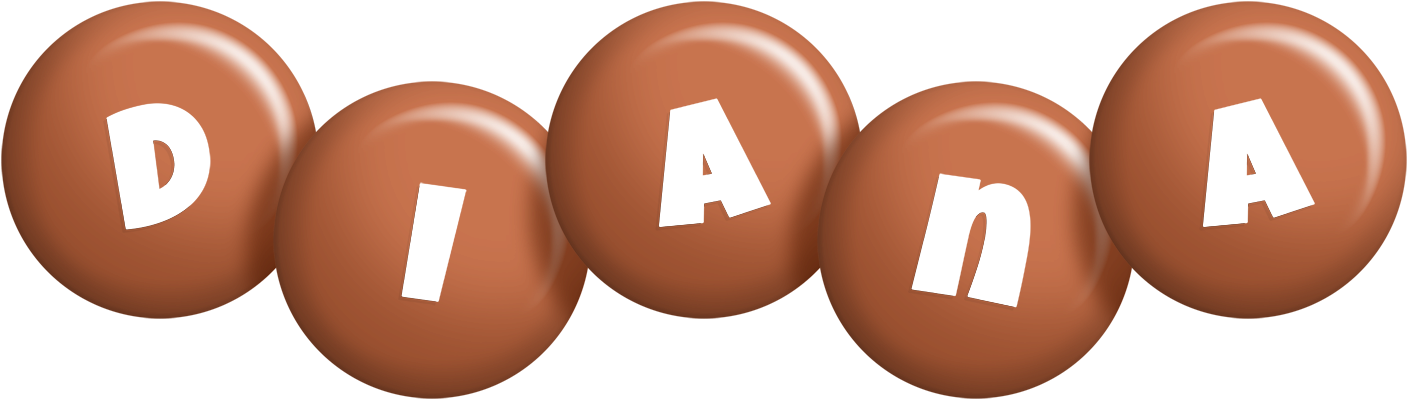 Diana candy-brown logo