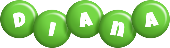 Diana candy-green logo