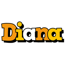 Diana cartoon logo