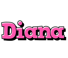 Diana girlish logo