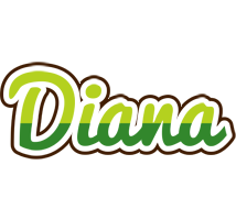 Diana golfing logo