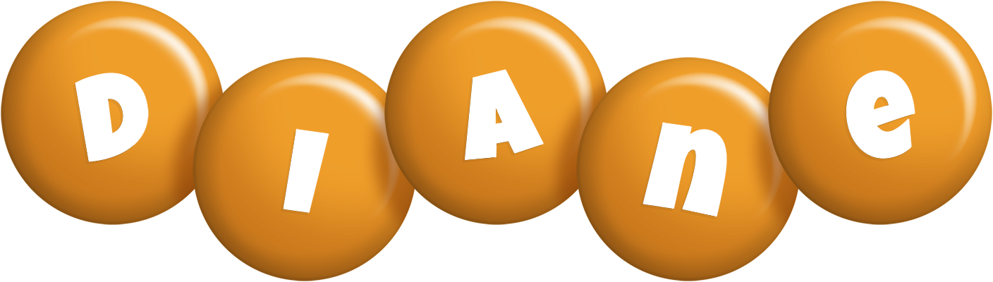 Diane candy-orange logo