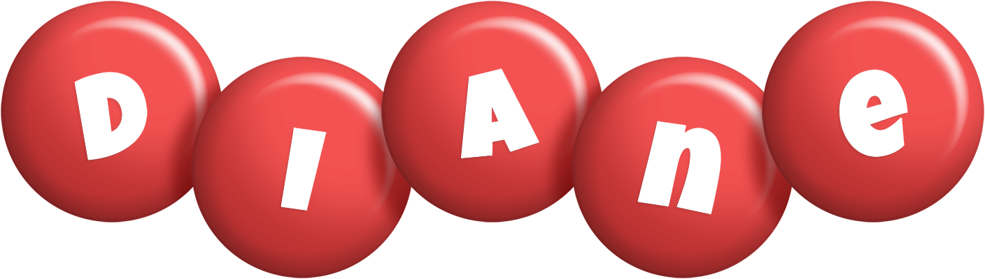 Diane candy-red logo
