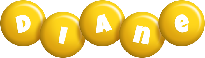 Diane candy-yellow logo