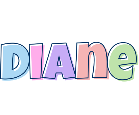 Diane pastel logo