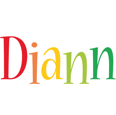 Diann birthday logo