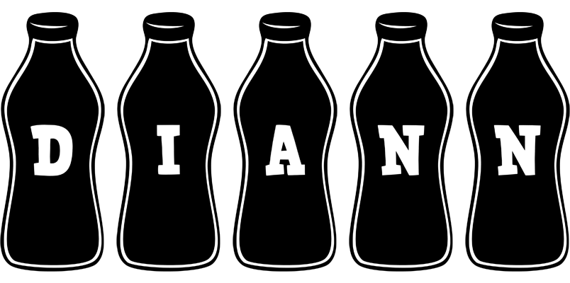 Diann bottle logo
