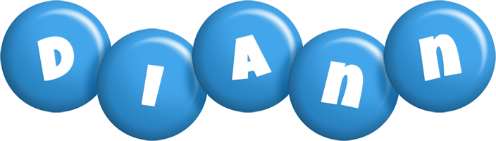 Diann candy-blue logo